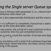 Simulating The Single Server Queue System In Java