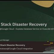 Configure OCI Full Stack DR For Oracle Database Google Cloud Exadata Database Service On Exascale