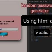 Build A Random Password Generator In JavaScript Step By Step Html Css Javascript Coding