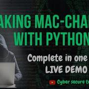 Python Network Hacks Creating Mac Changer In A Single Video Tutorial
