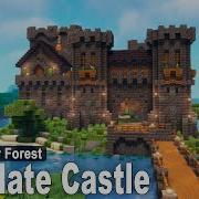 Minecraft How To Build A Deepslate Castle Tutorial Part2