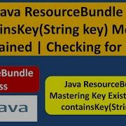 Java ResourceBundle ContainsKey String Key Method Explained Checking For Keys