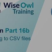 Python Part 16b Linking To CSV Files