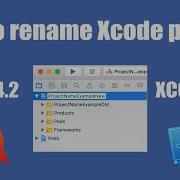 Rename Project Ios Swift Xcode