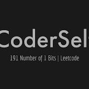 Leetcode 191 Number Of 1 Bits Java Solution CoderSelf