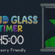 45 Minute Sand Glass Timer Kids Sensory Friendly Visual Timer