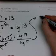 Solving Exponential Equations Example 1 Video 2 Of 3