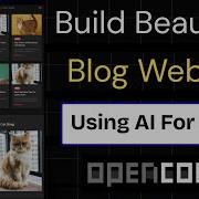 Build A Blog Website Using AI For FREE Create Website Using OpenCode AI