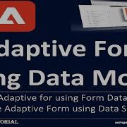 AEM Forms 9 Create Adaptive Form Using Form Data Model