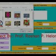Image Steganography Using DCT Algorithm With Source Code DCT Based Image Steganography Matlab Code