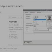 Moodle TinyMCE Text Editor Row 1