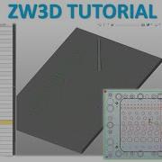 ZW3D Tutorial 66 3 Axis Machining 2D Center Drill Drill Hole Toolpath Machining