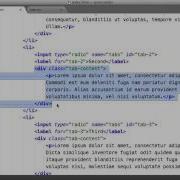 Building Pure CSS Tabs