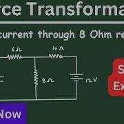 Source Transformation Solved Example Problem Electrical Engineering