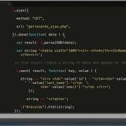 JQuery AJAX Example With Php MySQL