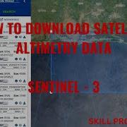 How To Download Satellite Altimetry Data Copernicus Sentinel 3 Tutorial