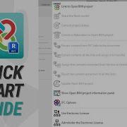 Plugin Open BIM Revit Interfaz Y Acceso En Revit