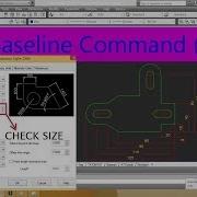 Dimension Baseline Command In AutoCad II Hindi Urdu Tutorial