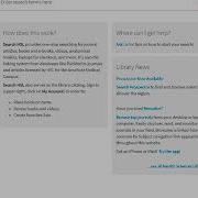 Library 101 Browsing The Library Using Primo