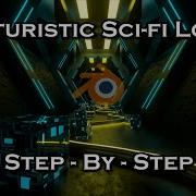 Futuristic Sci Fi Corridor Loop Blender Tutorial