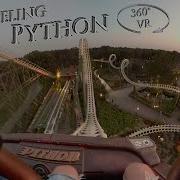 Efteling Python Sunset Ride 360 VR POV Onride