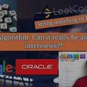 KMP Algorithm And String Matching On Interviews Needle In Haystack From Google Citadel Oracle
