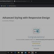 Advanced Styling With Responsive Design Week 3 Quiz Answer Coursera