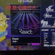 FULL GITADORA HIGH VOLTAGE React MASTER DRUM FULLCOMBO