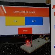 Control LED Using Arduino And Python GUI Arduino Serial Communication Project Tutorial
