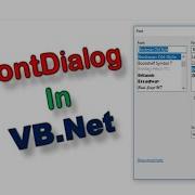 FontDialog Component In VB Net Properties Methods And Events In Hindi