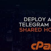 How To Host Php Telegram Bot In Cpanel Hosting