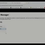 Preview Of Password Manager Using Html Css Javascript