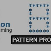 Python Pattern Programs Printing Stars In 8 Shape