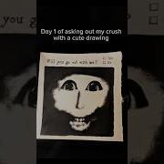 Day 1 Of Making A Cute Drawing For My Crush Art Horror Drawing Shorts