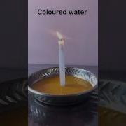 Easy Simple Science Experiments For Children Kids Schoolstudents Candle Vs Water Viral Shorts