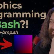 I Created A Bitmap Image Using Just Bash Yes Really Graphics Programming In Bash