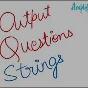 Output Based Questions Important Questions In Java ICSE Computer
