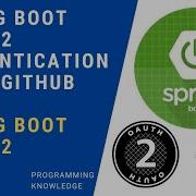 Basic Spring Boot Oauth2 Authentication Tutorial 1 Spring Boot OAuth2 Login With GitHub