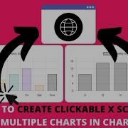 How To Create Clickable X Scales On Multiple Charts In Chart JS