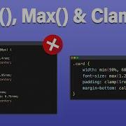 Responsive Web Design With Min Max Clamp And Calc