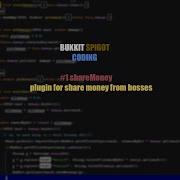 Bukkit Spigot Speed Coding 1 ShareMoney Plugin For Share Money From Bosses