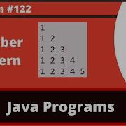 Java Program To Print The Number Pattern