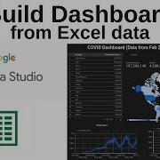 Google Data Studio Build Interactive Dynamic Dashboard From Excel Data