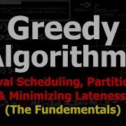 Greedy Algorithms Interval Scheduling Partitioning Minimizing Lateness
