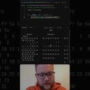 How To Print A Calendar For A Year In Python