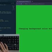 ASMR Programming Changing Background Color With CSS Animation No Talking