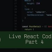 Live React Coding Part 4 P5D97 Live Coding With Jesse