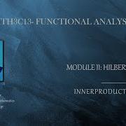 MTH3C13 FUNCTIONAL ANALYSIS