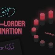 3D Pre Loader Animation Effect Using Pure CSS