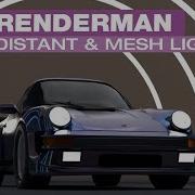 Renderman 23 Distant Mesh Light Tutorial
